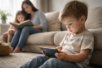 Tablety a mobily v rukou batolat? Vědci varují před dopady