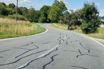 ŘSD plánuje opravu silnice I/19 Nové Město na Moravě – Olešná